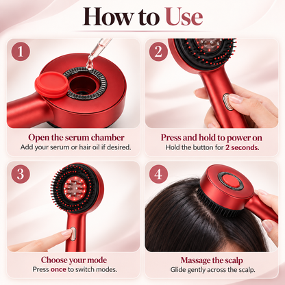 Scalvia™ – Scalp Serum Applicator & Massager